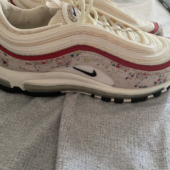 Nike air max 97 men size 7.5 Paint splatter - Picture 3 of 6